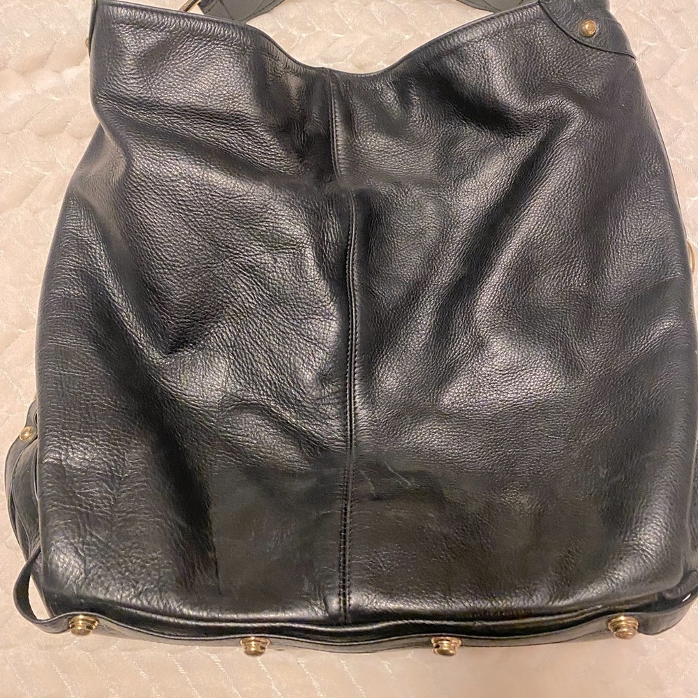 Leather hobo